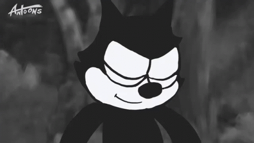 Talking Felix The Cat GIF