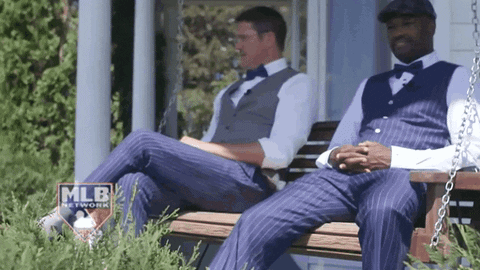 Talking Field Of Dreams Hanging Bench GIF