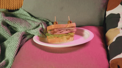 Talking Ham Sandwich GIF