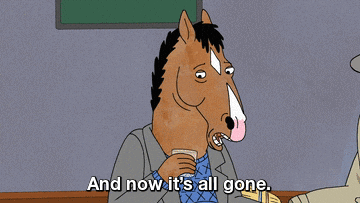 Talking Horse And Now Its Gone GIF