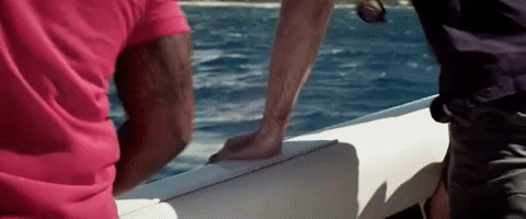 Talking While Sailing GIF