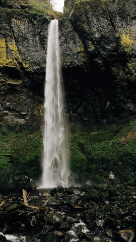 Tallest Falls In Oregon Amazing Multnomah Falls GIF
