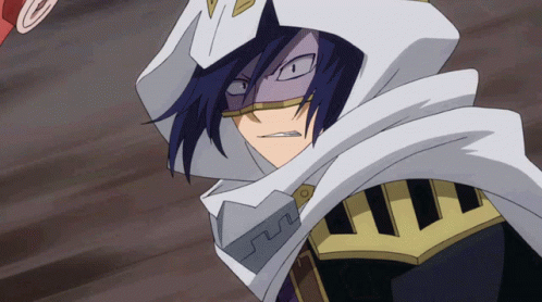 Tamaki Amajiki Attacking Anime Tentacles GIF