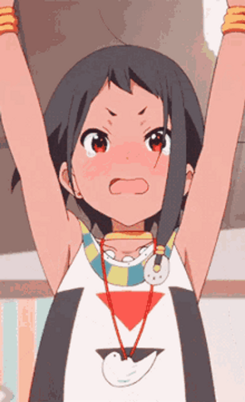 Tamako Market Choi Mochimazzi Anime Girl Crying GIF