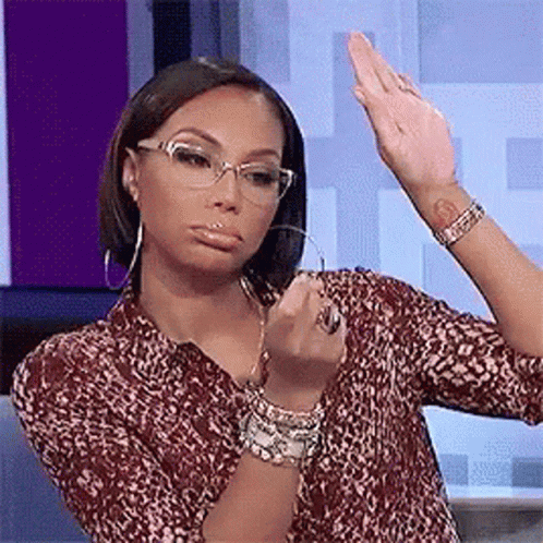Tamar Braxton Raising Hand Me GIF
