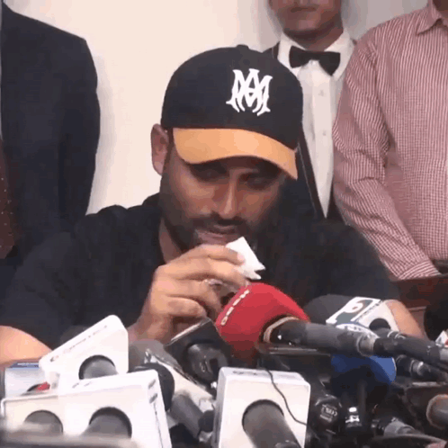 Tamim Iqbal Crying In Interview GIF