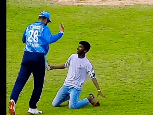 Tamim Iqbal Dodging Fan GIF
