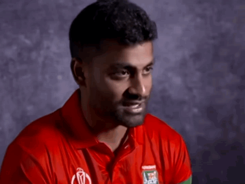 Tamim Iqbal Interview GIF