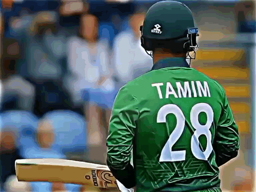 Tamim Iqbal Spinning Paddle GIF