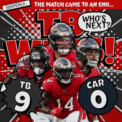 Tampa Bay Buccaneers Ad The Match Came To An End Who's Next GIF