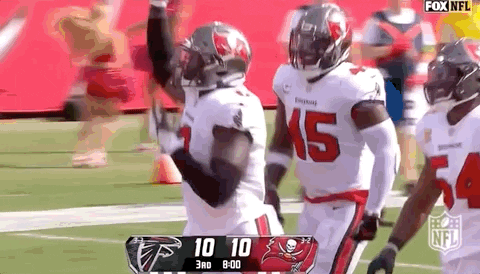 Tampa Bay Buccaneers Celebrating GIF