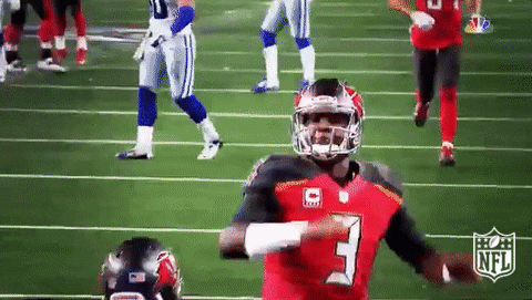 Tampa Bay Buccaneers Chest Bump GIF