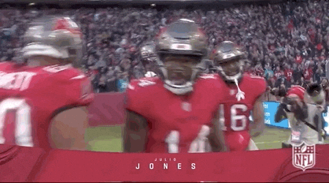 Tampa Bay Buccaneers Congratulating Julio Jones GIF