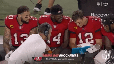 Tampa Bay Buccaneers Discussing GIF