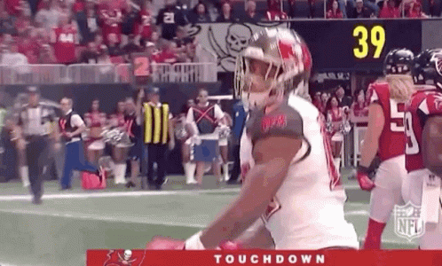 Tampa Bay Buccaneers Dropping The Football GIF