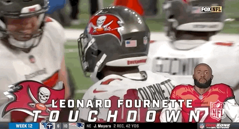 Tampa Bay Buccaneers Praising Leonard Fournette GIF