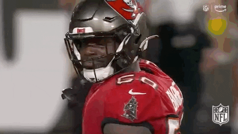 Tampa Bay Buccaneers Shaquil Barrett Shaking Head GIF