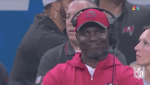Tampa Bay Buccaneers Todd Bowles Smiling GIF