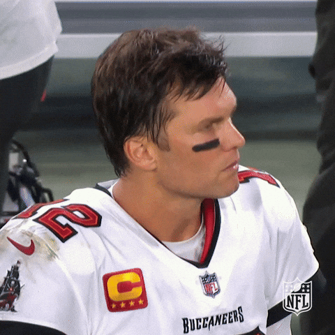 Tampa Bay Buccaneers Tom Brady Looking Mad GIF