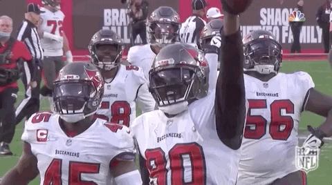 Tampa Bay Buccaneers Walking Slow Motion GIF