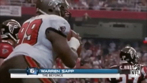 Tampa Bay Buccaneers Warren Sapp Spinning GIF