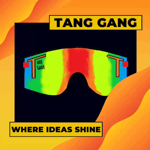 Tang Gang Ideas Shine Poster with Sunglasses