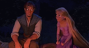 Tangled Flynn Rider And Rapunzel Date GIF