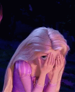 Tangled Rapunzel Sigh GIF