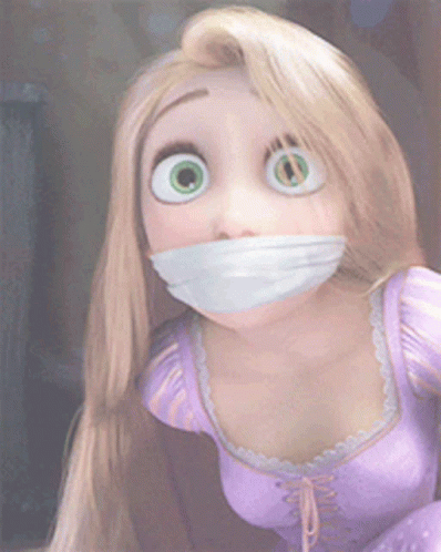 Tangled Rapunzel Tied Up GIF