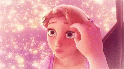 Tangled Sweet Rapunzel And Flynn Rider GIF