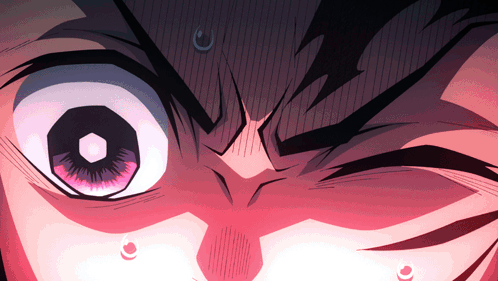 Tanjiro Demon Slayer Fighting Upper Moon Four Hantengu GIF