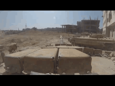 Tank Aiming Straight GIF