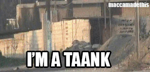 Tanks Exploding With Quote GIF