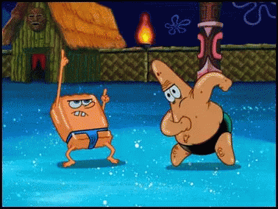 Tanning Spongebob And Patrick GIF