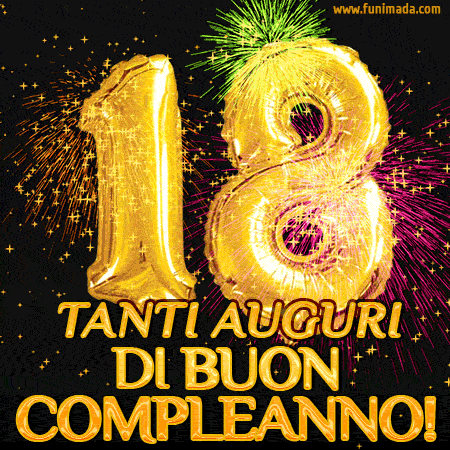 Tanti Auguri Di Buon Compleanno With Fireworks