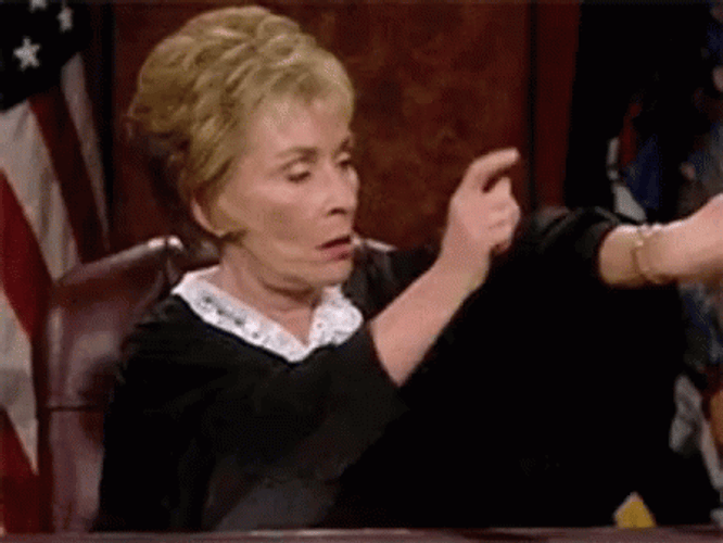 Tap Looking At Watch Judy Sheindlin GIF