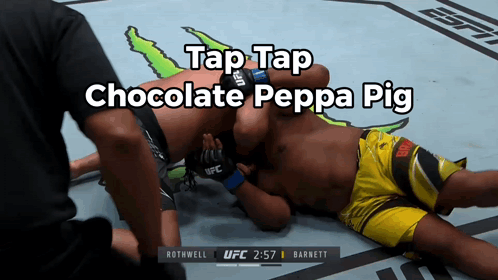Tap Tap Chocolate Peppa Pig Is Displayed On The Screen GIF
