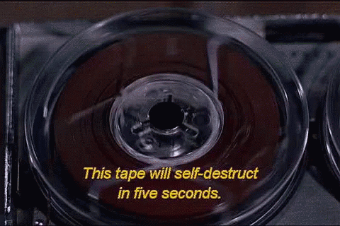 Tape Countdown To Self Destruct GIF