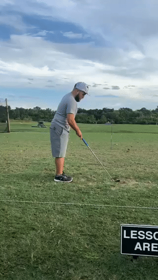 Tapping Feet Golf GIF