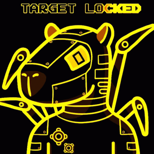Target Locked Robot GIF