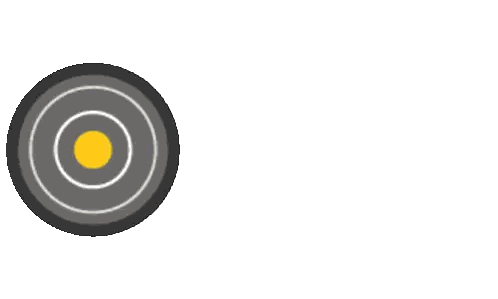 Target With Yellow Center and Arrow