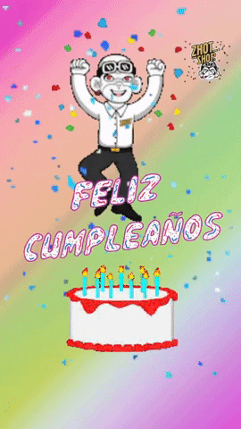 Tarjeta De Cumpleaños 270 X 480 Gif GIF