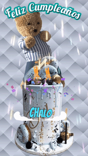 Tarjeta De Cumpleaños 282 X 498 Gif GIF