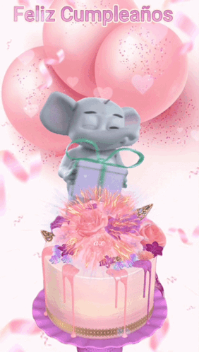 Tarjeta De Cumpleaños 282 X 498 Gif GIF