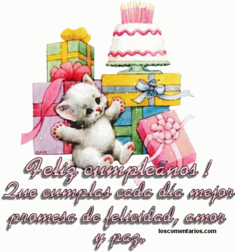 Tarjeta De Cumpleaños 464 X 498 Gif GIF