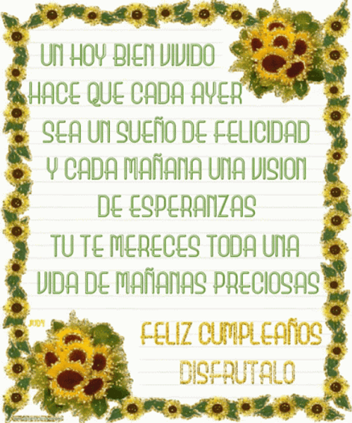 Tarjeta De Cumpleaños GIF