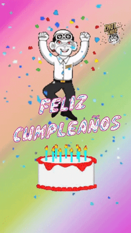 Tarjeta De Cumpleaños GIF