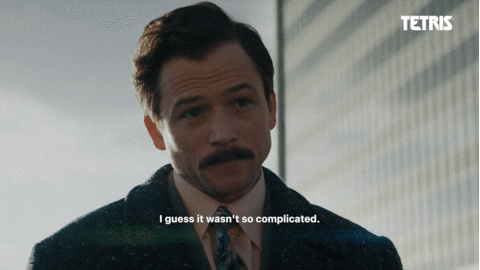 Taron Egerton Tetris GIF