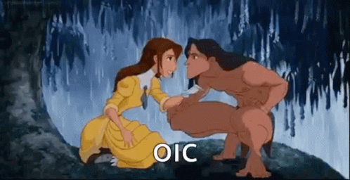 Tarzan Meet Jane Oh I See Jungle GIF