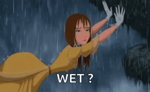 Tarzan Movie Jane Porter Rainy Forest Wet GIF